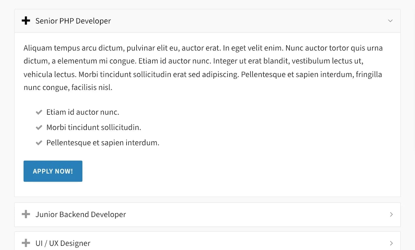 WPBakery's native Toggle element, restyled to match Highend's own toggle
