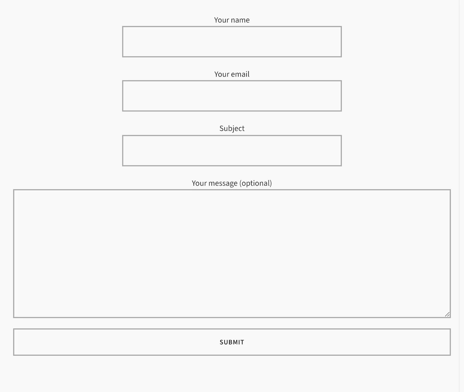 A Contact Form 7 form styled with the hb-fancy-form class